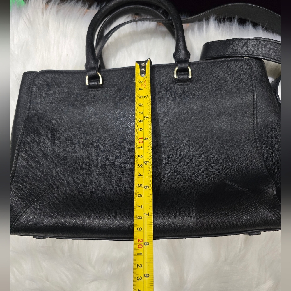 Tory Burch Black Leather Handbag - Picture 7 of 10
